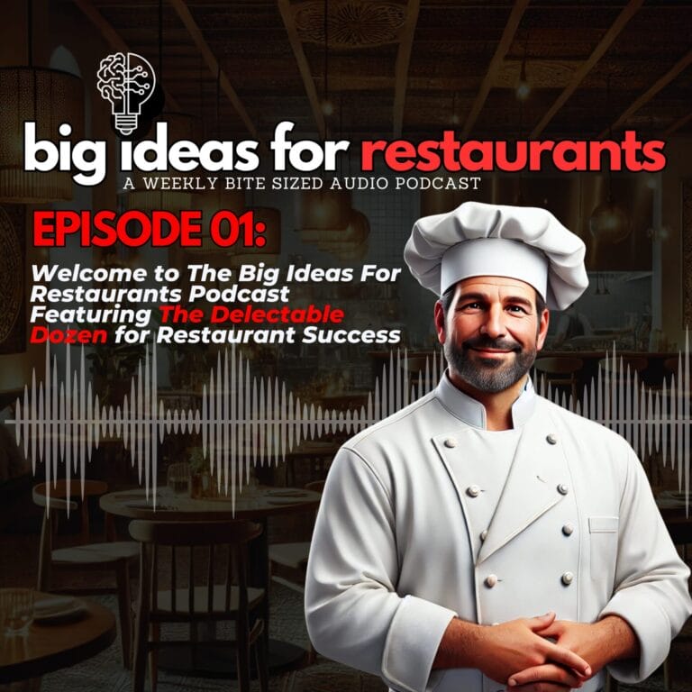 Big Ideas for Restaurants Cover Episode 1